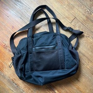 lululemon athletica black gym bag